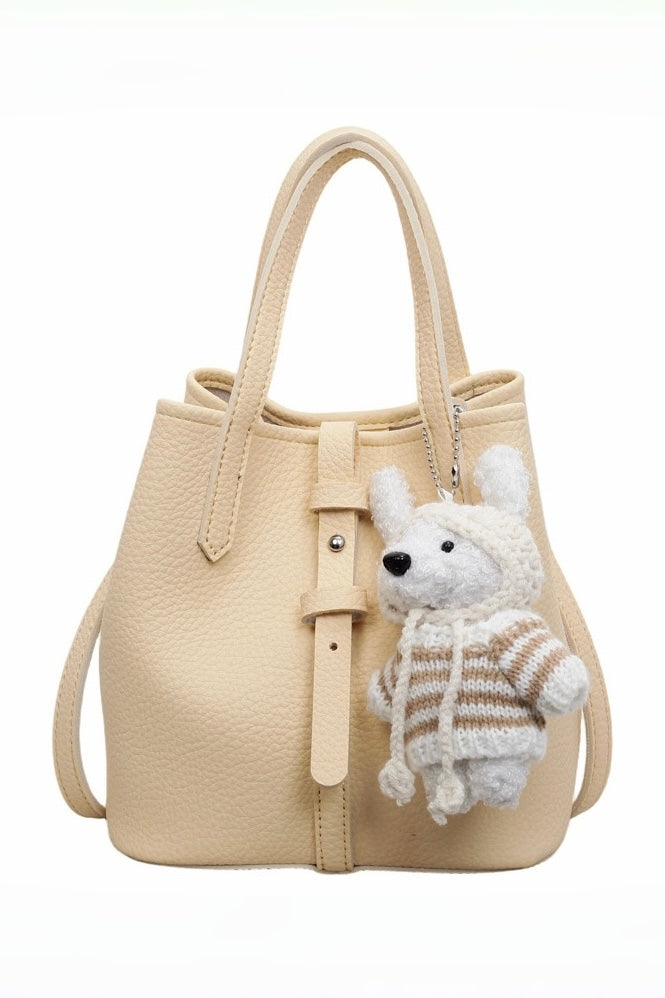 【6colors】ショルダー付きベリルレザーハンドバッグXLY00168