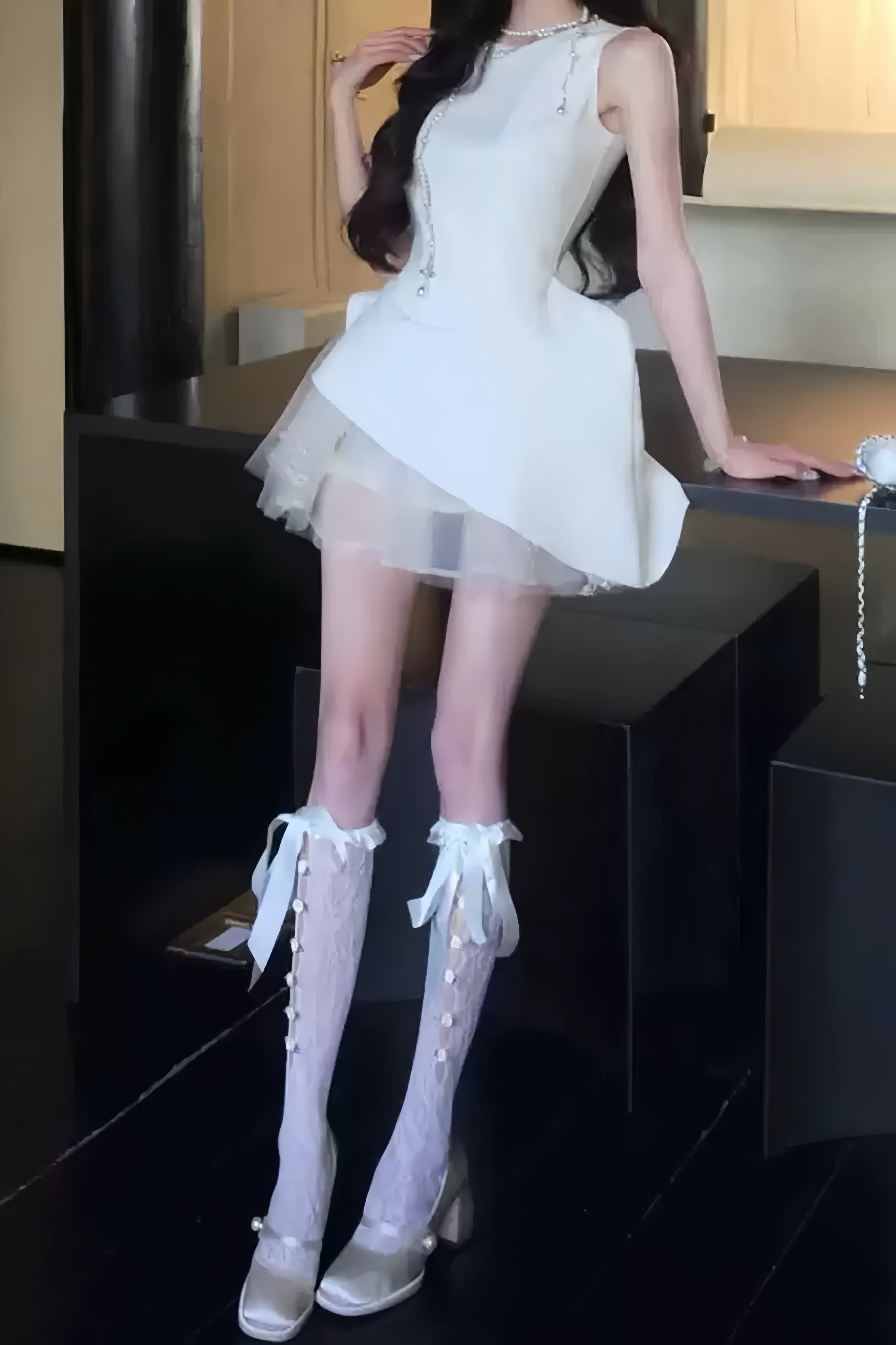Fairy Tulle Bloom Dress XLY00015