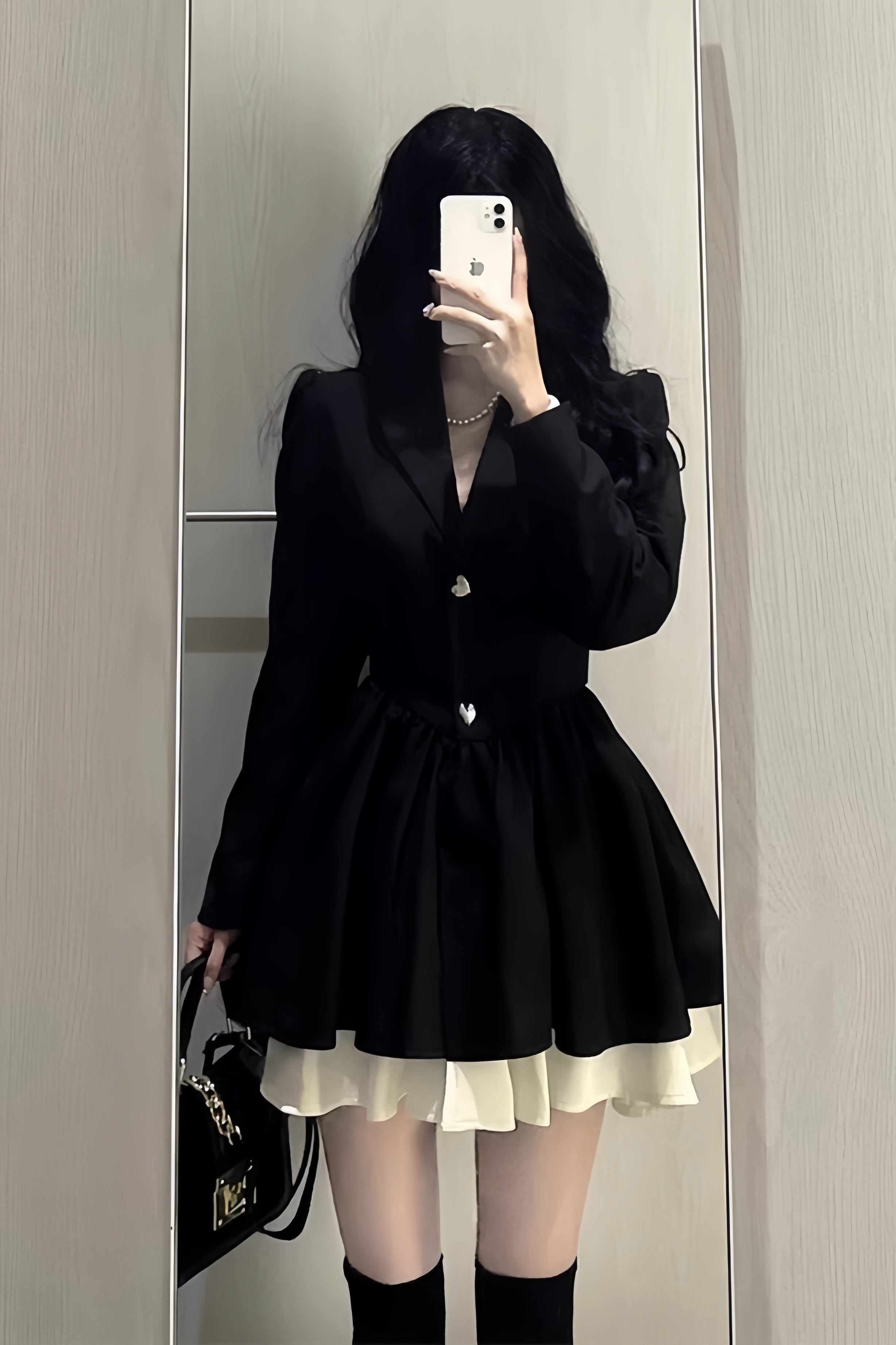 Velmira Noir Doll Dress XLY00033