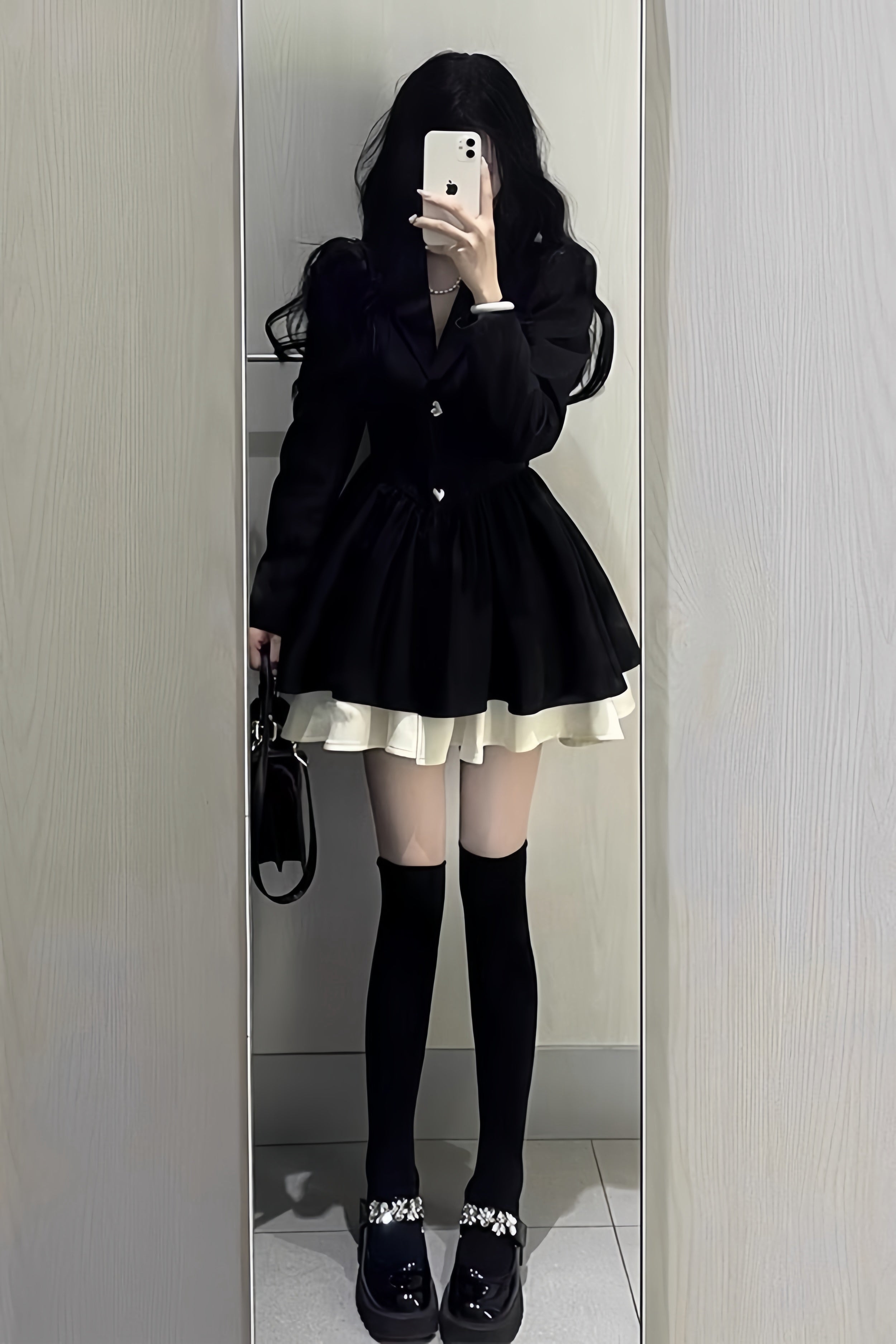 Velmira Noir Doll Dress XLY00033