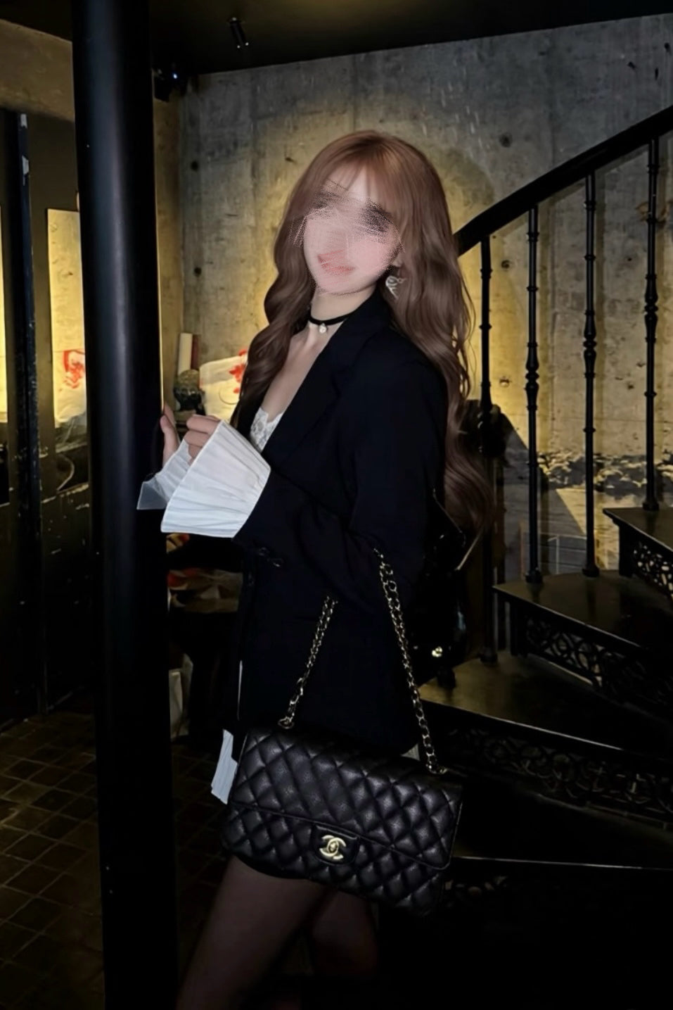 Layered Shirt Tailored Jacket XLY00116