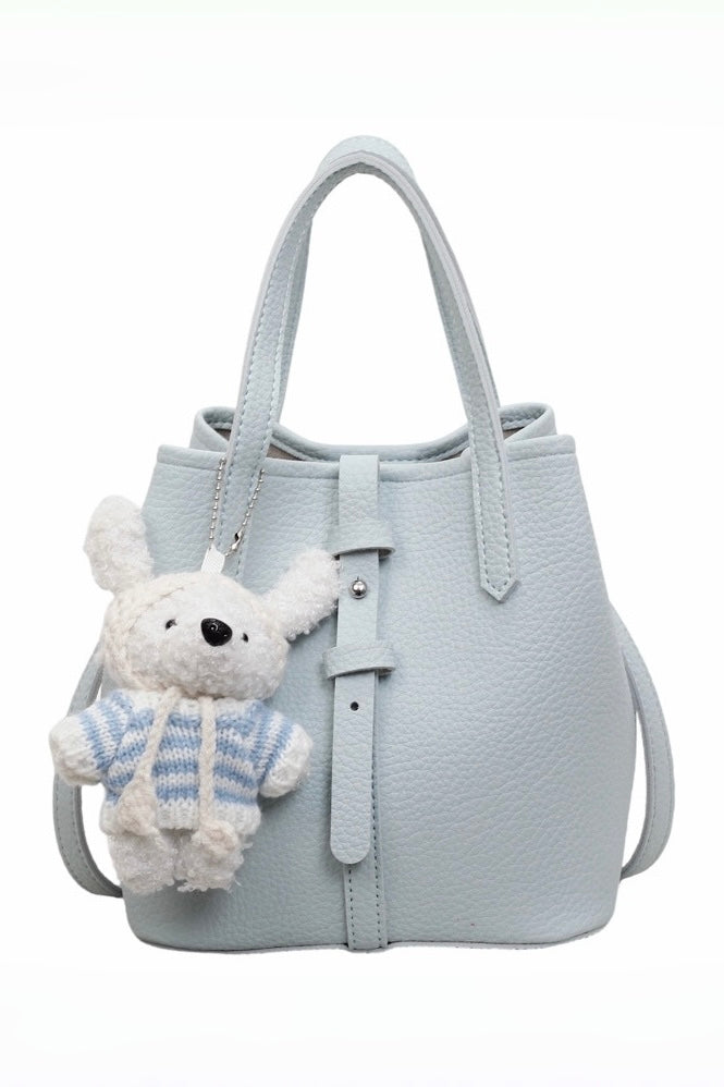 【6colors】ショルダー付きベリルレザーハンドバッグXLY00168