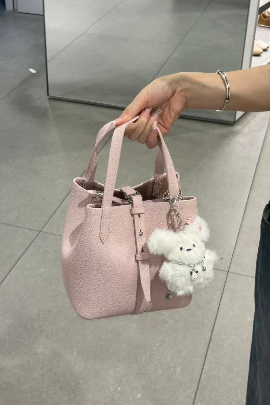 【6colors】ショルダー付きベリルレザーハンドバッグXLY00168