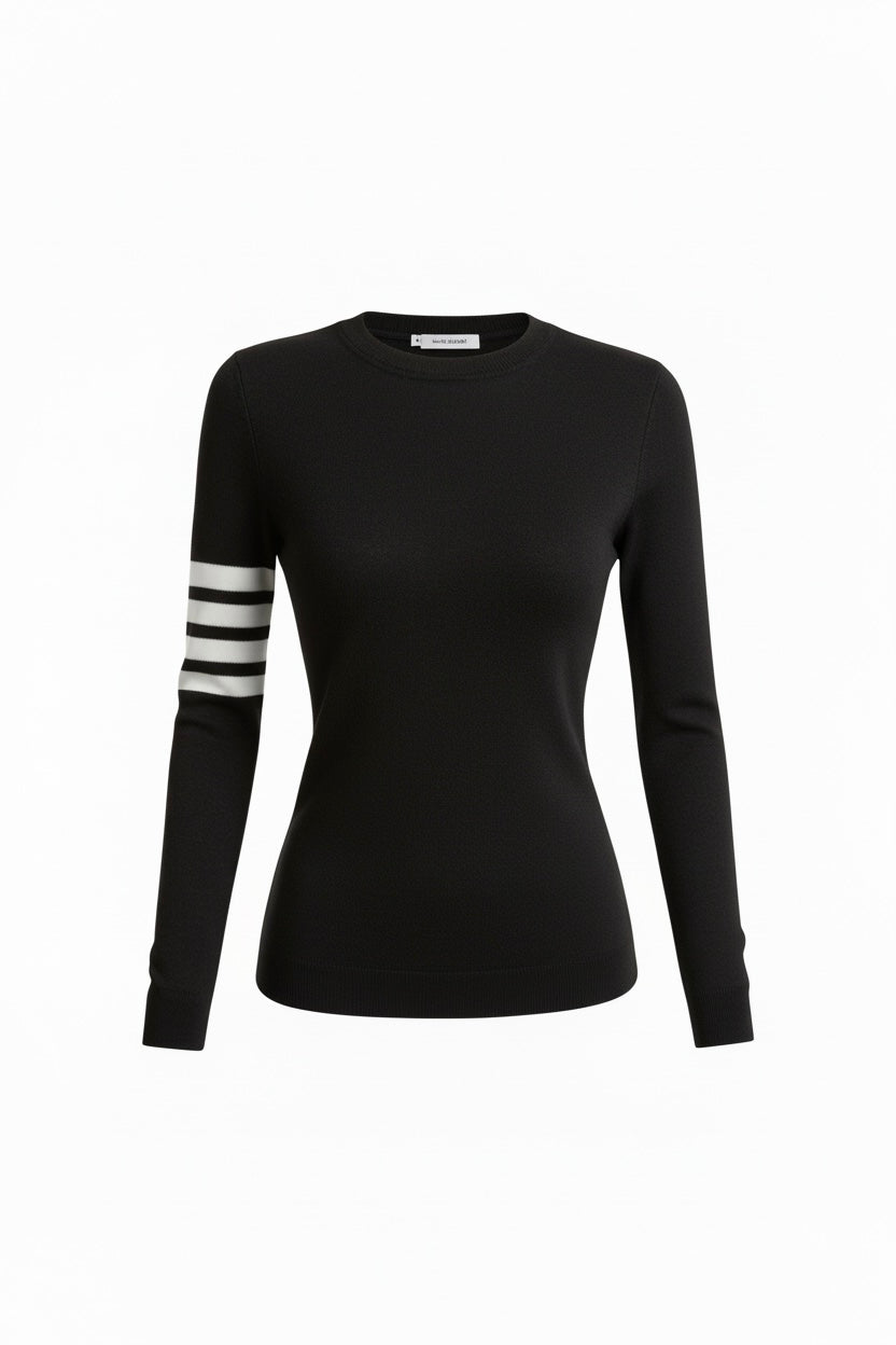 【3color】Paris Classic Rib Long Tops XLY00148