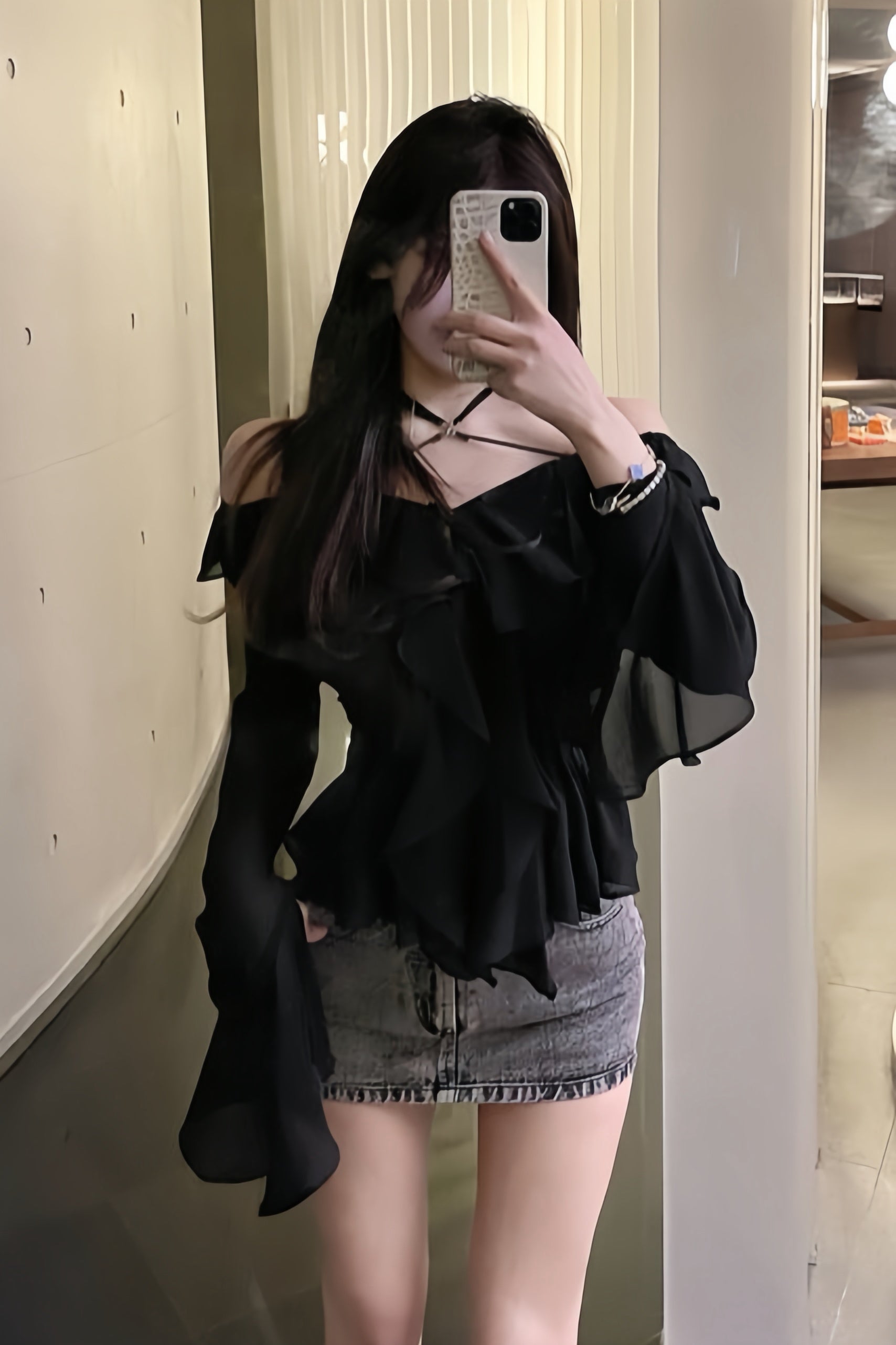 Avenora Siren Frill Tops XLY00052