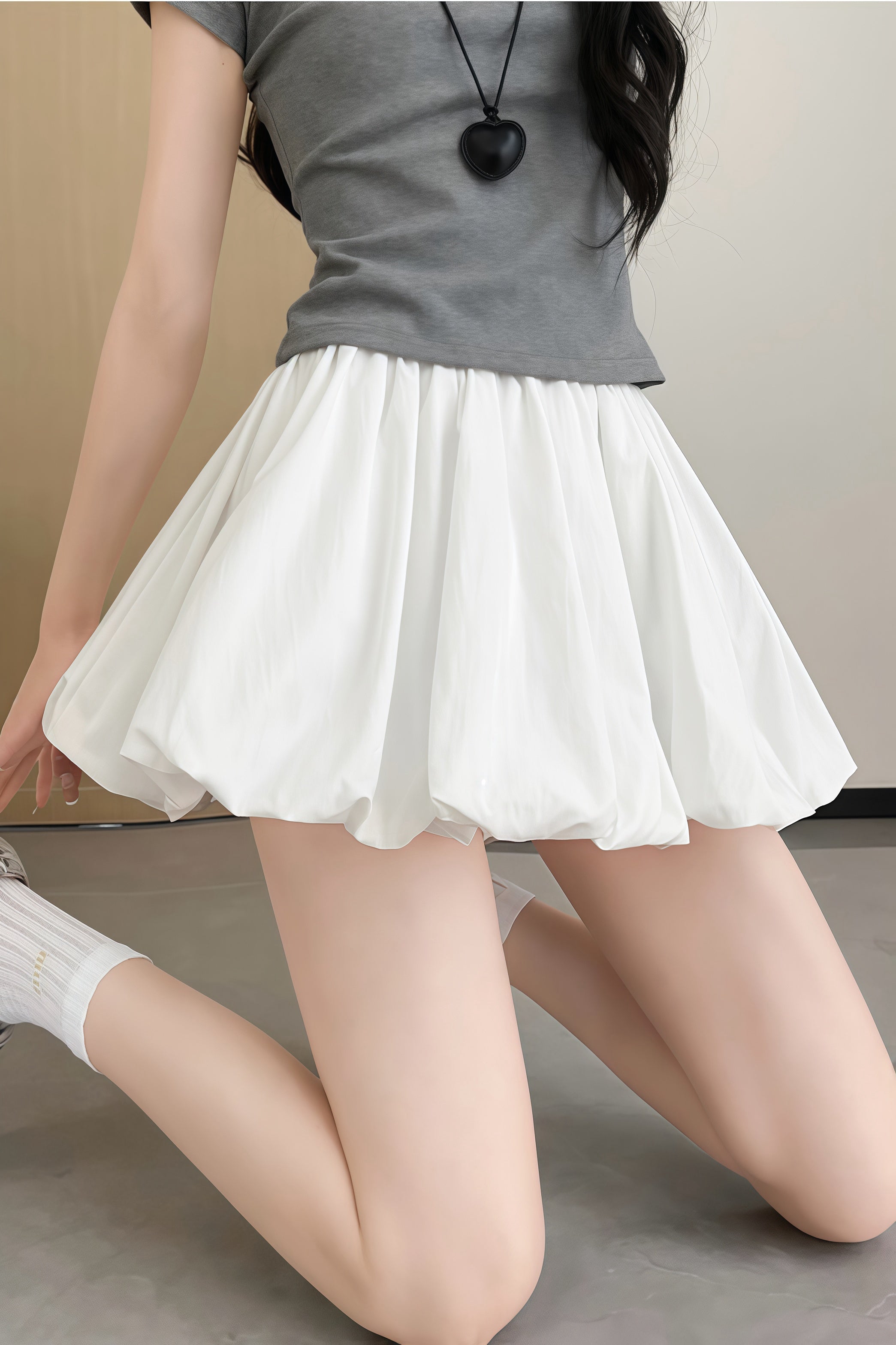 【2color】Velisse Volume Balloon Skirt XLY00053