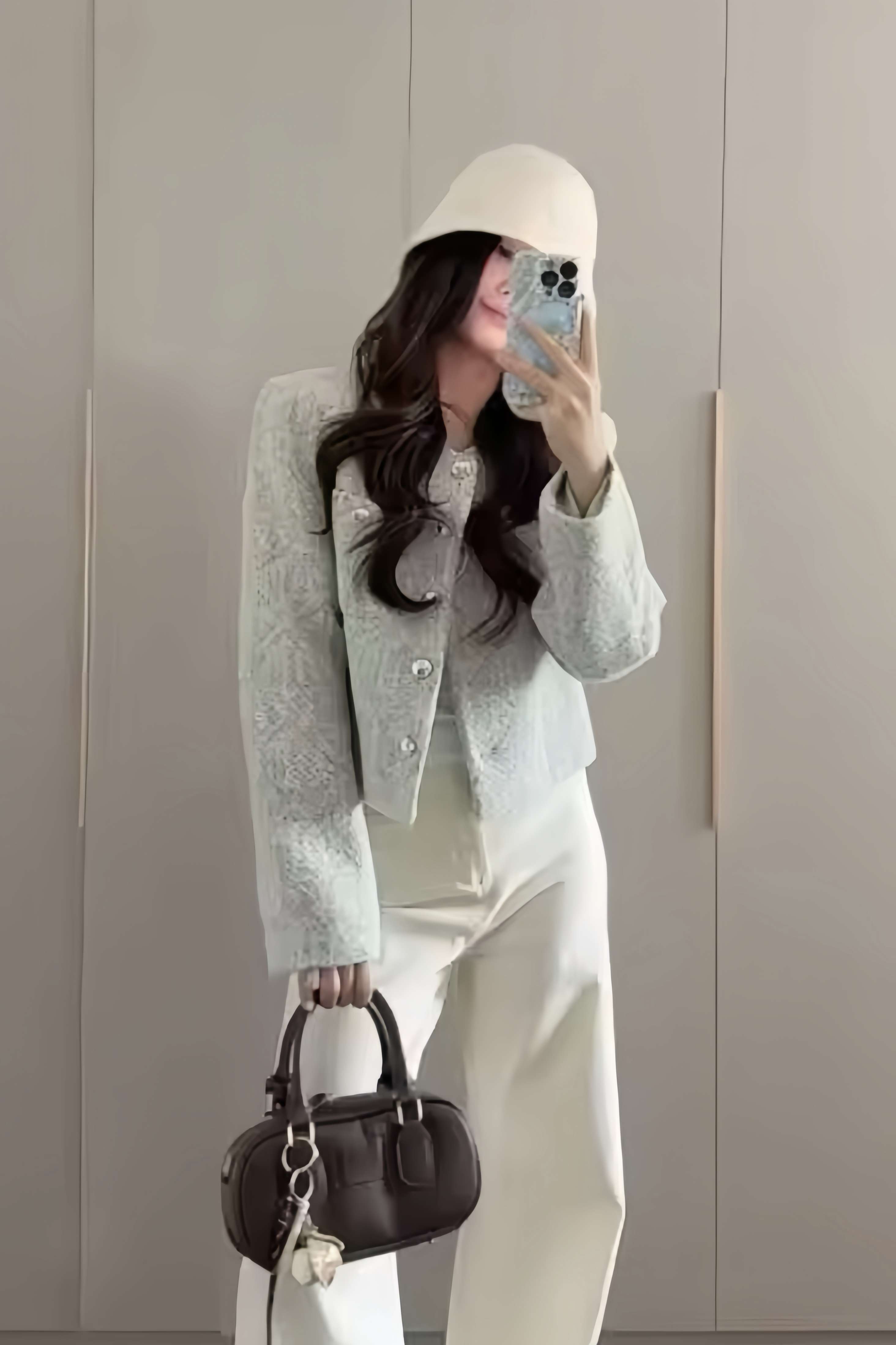 Maison Gold Tweed Jacket XLY00078